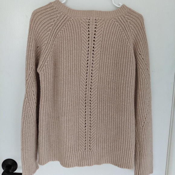 Lucky Brand cream/tan sweater - Picture 5 of 6